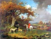 unknow artist Classical hunting fox, Equestrian and Beautiful Horses, 071. France oil painting artist